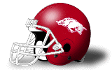 Arkansas Razorbacks helmet
