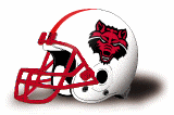 Arkansas State Red Wolves helmet