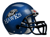 Becker Hawks helmet