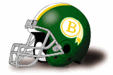 Boston State Warriors helmet