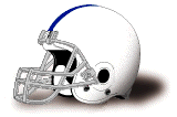 Dillard Bleu Devils helmet