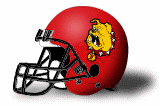 Ferris State Bulldogs helmet