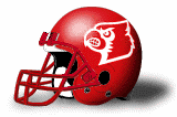 Louisville Cardinals helmet