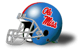 Mississippi Rebels helmet