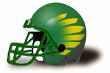 Oregon Ducks helmet