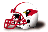 Plattsburgh State Cardinals helmet