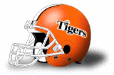 Rochester Tech Tigers helmet