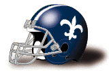 St. Mary of the Plains Saints helmet