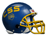 St. Scholastica Saints helmet