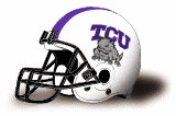 Texas Christian Horned Frogs helmet