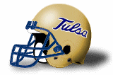 Tulsa Golden Hurricane helmet