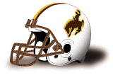 Wyoming Cowboys helmet